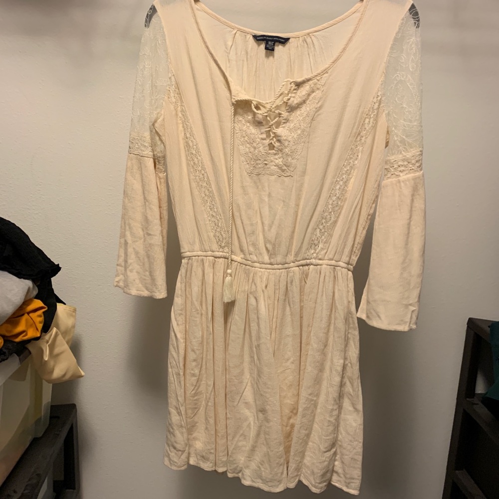 American eagle white dress